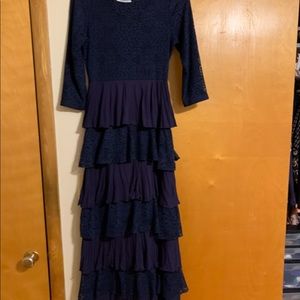 Dainty Jewells Dreaming in Vintage Navy Dress